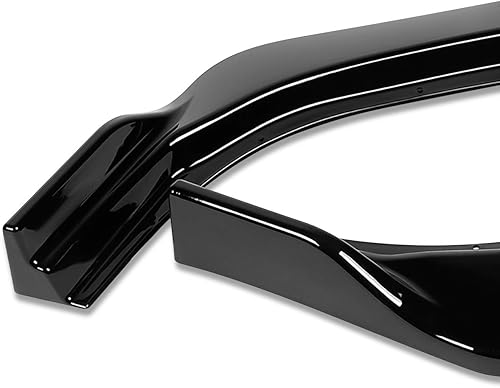 Miniatura 4 de DNA MOTORING Borde de parachoques delantero estilo MP compatible con modelos Sienna 11-15 Excludes SE Sport, negro brillante, 2-PU-523-PBK