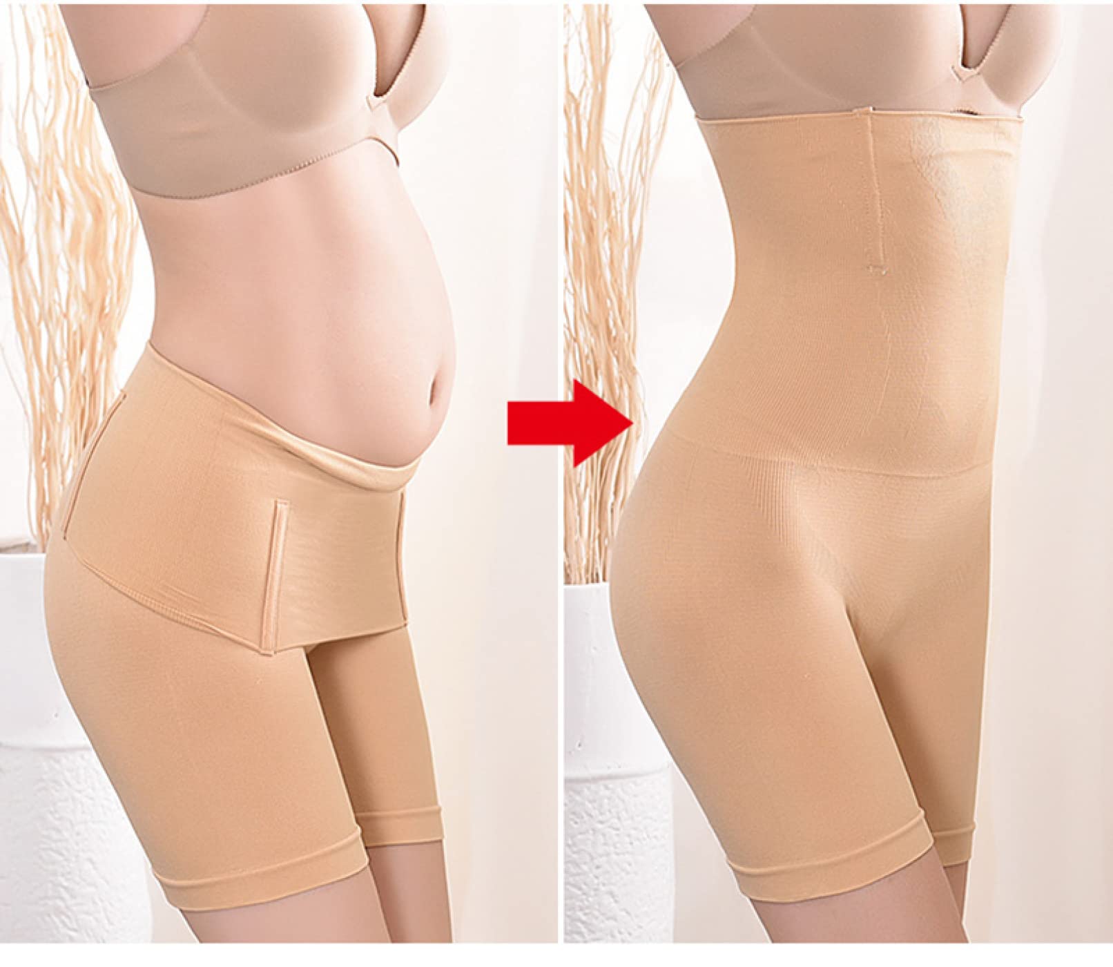 Bragas adelgazantes de Cintura Alta para Mujer, Bragas con Control de Barriga, Ropa Moldeadora, modelador de Cuerpo sin Costuras