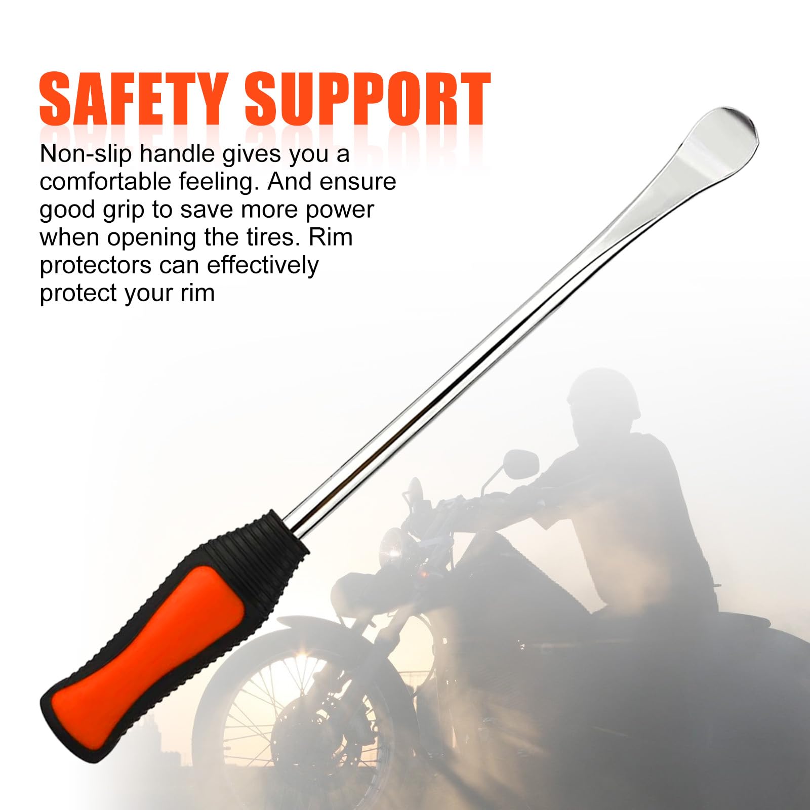 Kit 26 Pezzi Leva Pneumatici - Cucchiai Per Gomme, Protezioni Cerchioni, Chiavi E Accessori Per Cambio Gomme