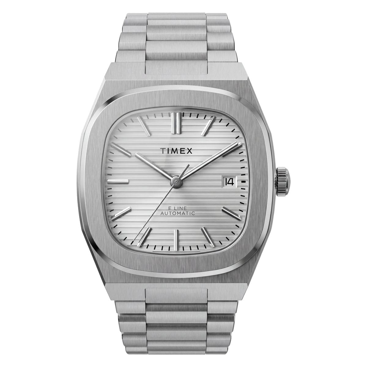 Buy TIMEX Square 38mm Silver Dial Analog Men Watch TW6A00500UJ - Image 2