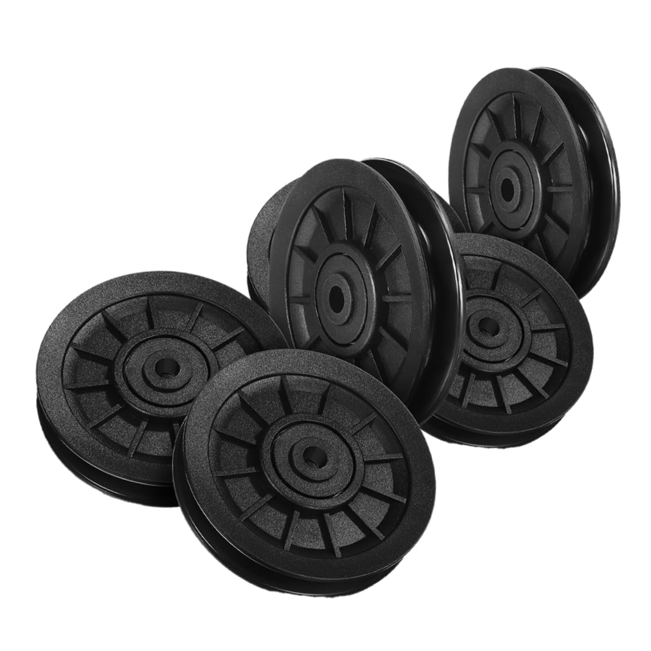 Cabilock 6piezas Poleas De Gimnasio Rodamientos Poleas De Cuerda para Equipos De Gimnasio Suministros para Fitness Casa