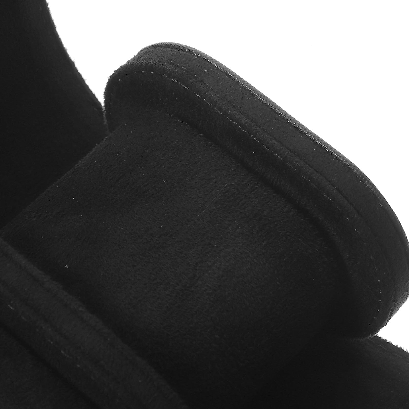 DOITOOL Tragbare Runde Uhrenaufbewahrungsbox aus Elastischem Pu Leder mit 3 Fächern Eleganter Uhrenhalter für Schmuck und Uhren für Outdoor Reisen