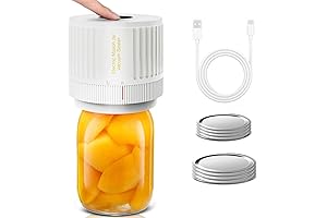 Cordless Electric Mason Jar Ball Jam and Jelly Maker and Vacuum Sealer...