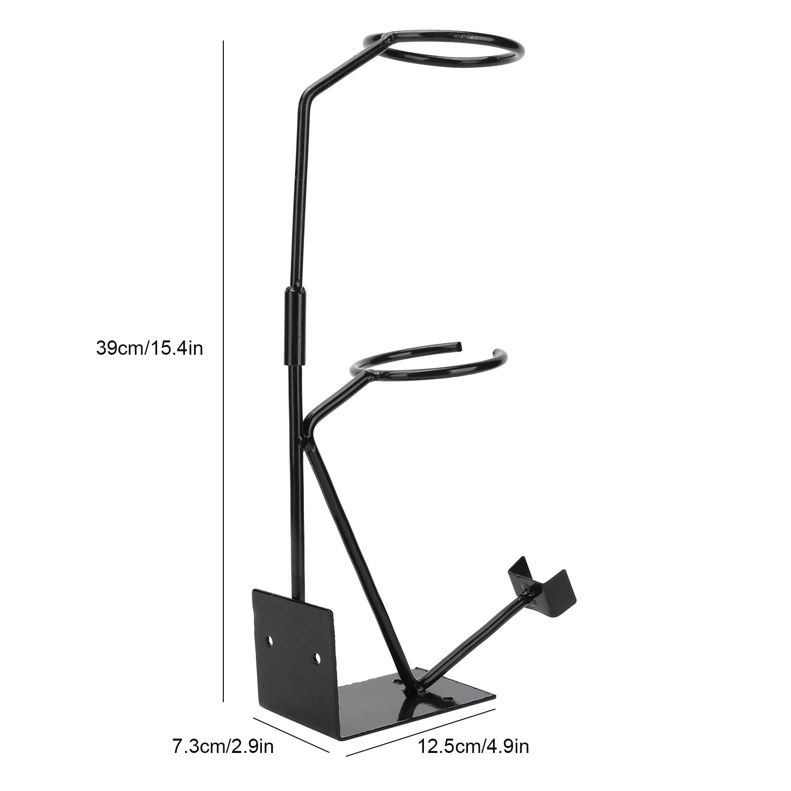 Tomotato Spray Guns Holder, Gravity Feed Paint Spray Gun Holder Stand with Strainer Holder Painting Sprayers Fixed Storage Stand with Strainer Rack Wall or Bench Mount Spray Guns Stand