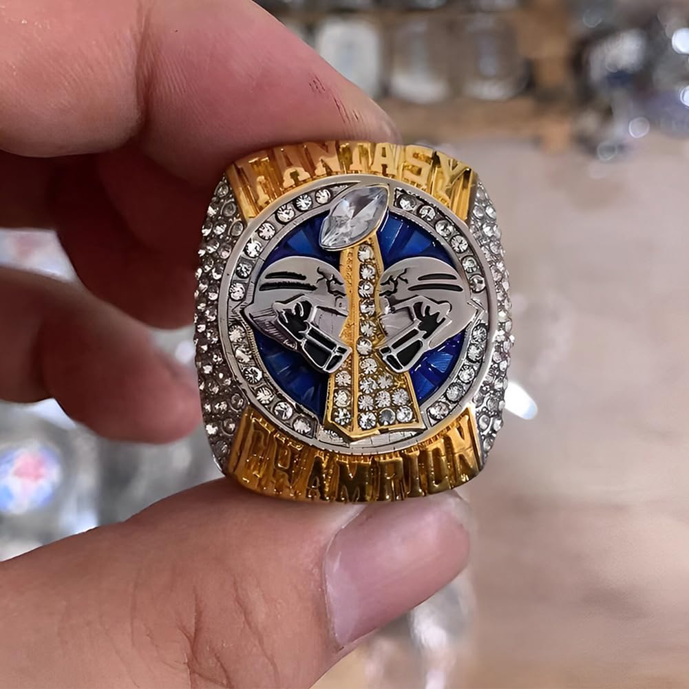 Model z gry, Champions Ring Heavy Loops Nachbildung Beste Geschenke Vater Alumni Freunde