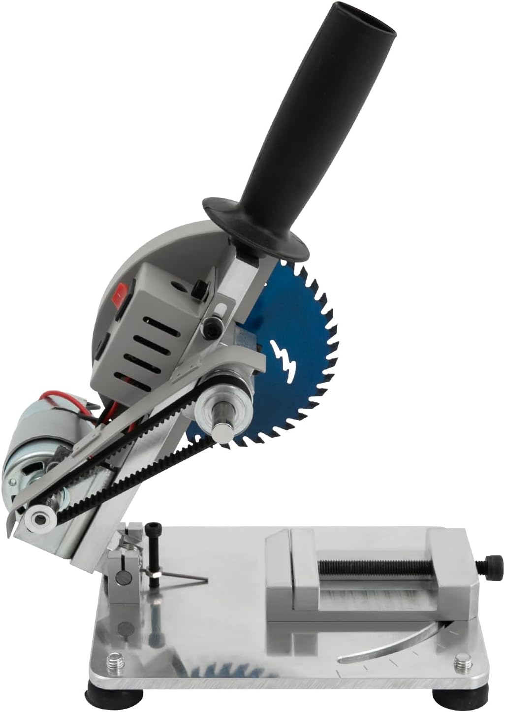 4 inch Mini Miter Saw, Portable Manual Mini Chop Saw with 2 Blades