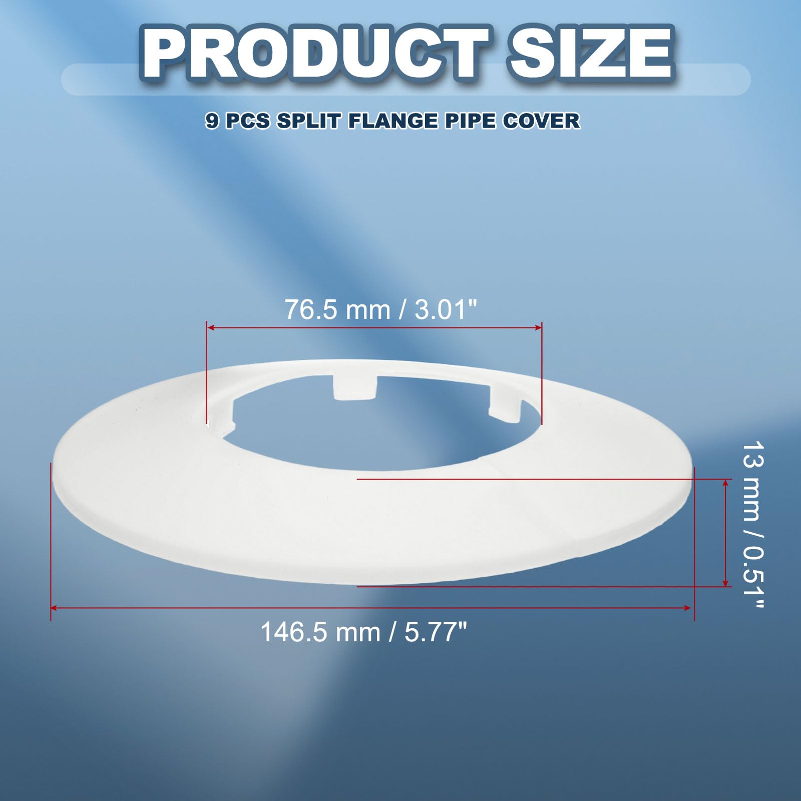 PATIKIL 76.5mm Plumbing Cover Plates - Image 2