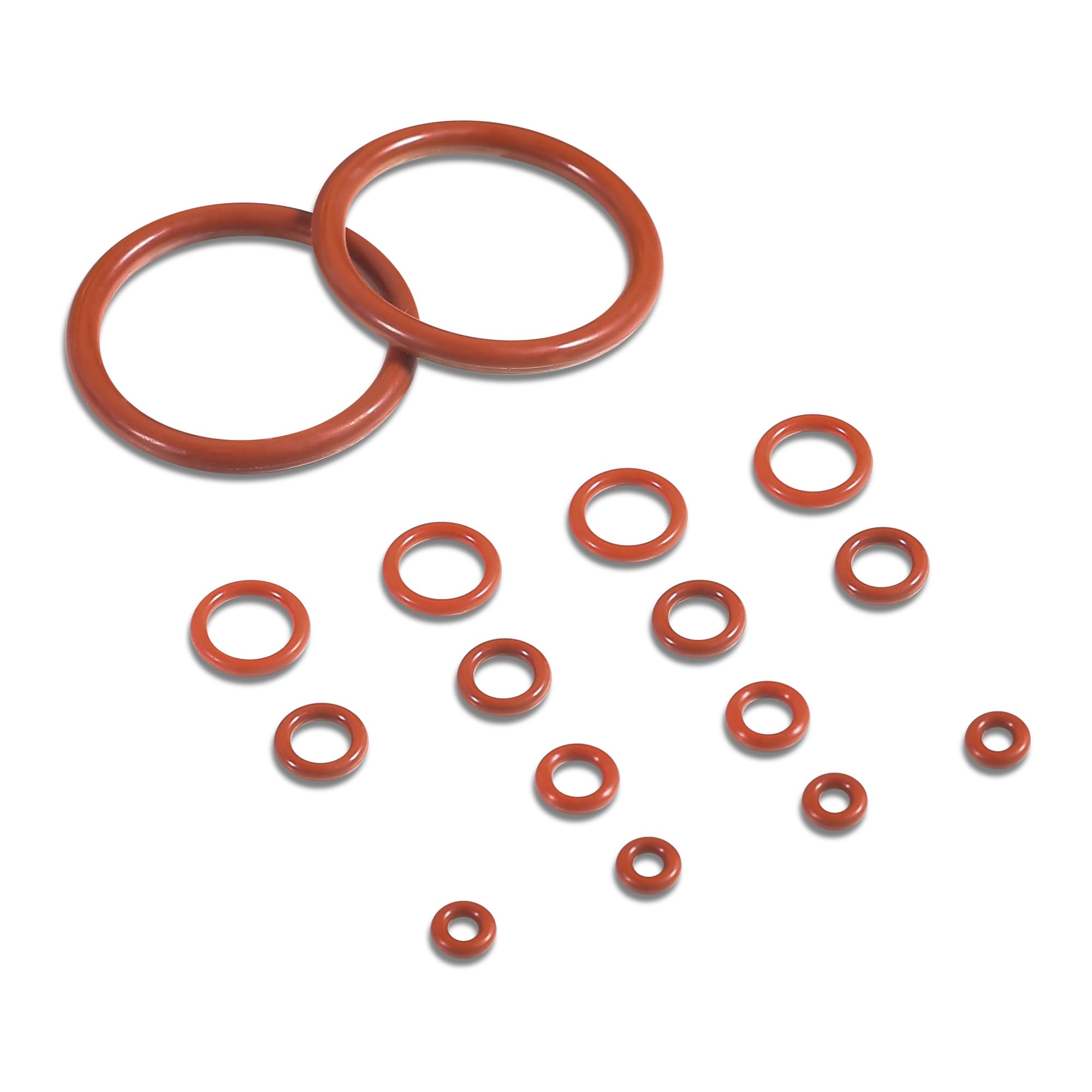 Photo 1 of 16PCS Sealing O-Ring Kit Gasket Seal Set for Philips Gaggia Coffee Machines - Boiler Outlet, Brewing Unit - Compatible with Philips Latte Coffee Machines and Gaggia Classic Coffee Machine Gaskets