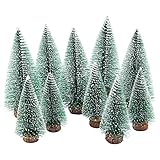 🎄Cadeau de Noël: La artificiel miniature arbres de noël est le cadeau de Noël parfait pour les amis et la famille comme décorations de table, décorations d'hiver, décorations de Noël!