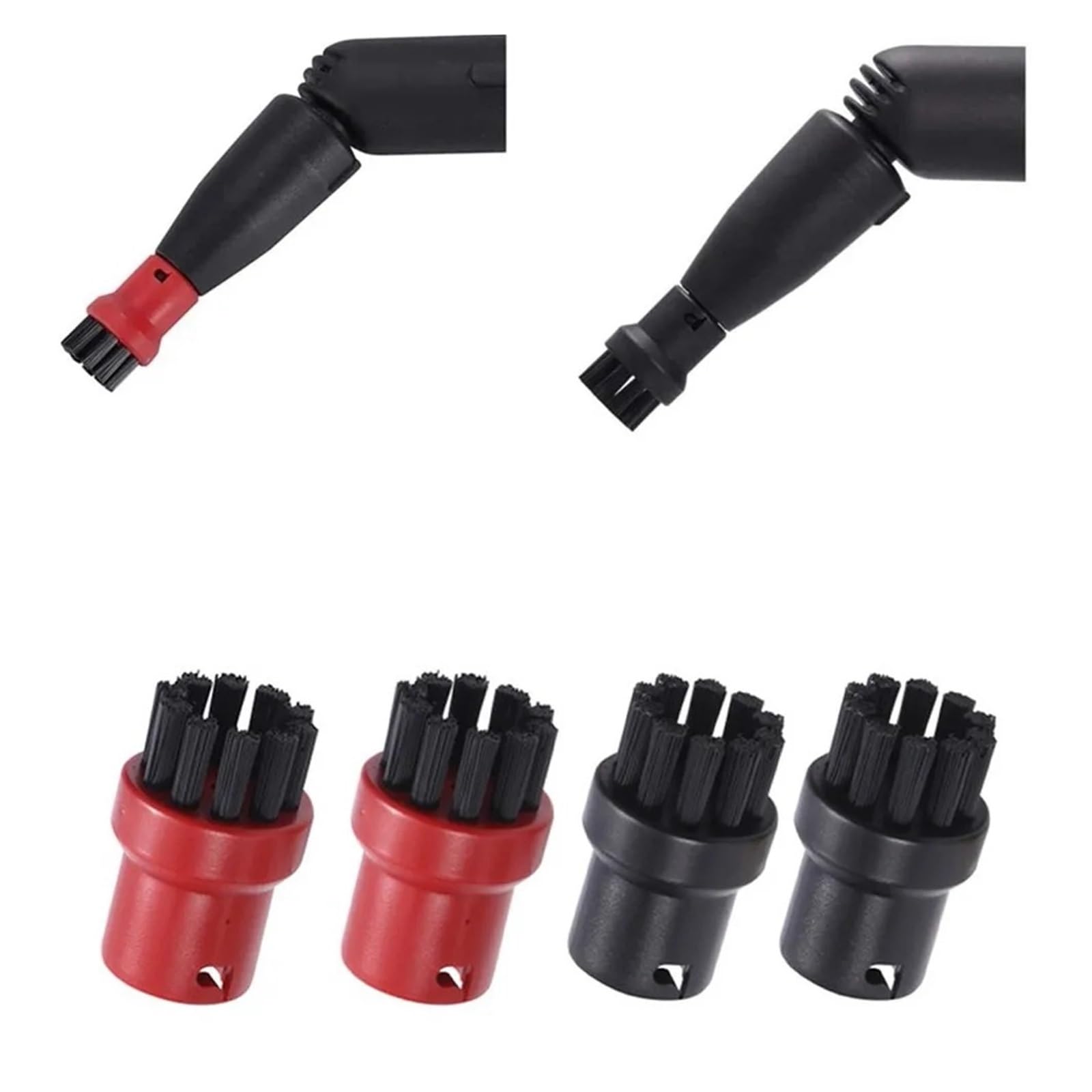 Compatible con SC1 SC2 SC3 SC4 SC5 SC7 CTK10 CTK20 Cabezal de Cepillo Vapor Mano Boquilla Potente Piezas Repuesto for aspiradora(Dark Khaki)