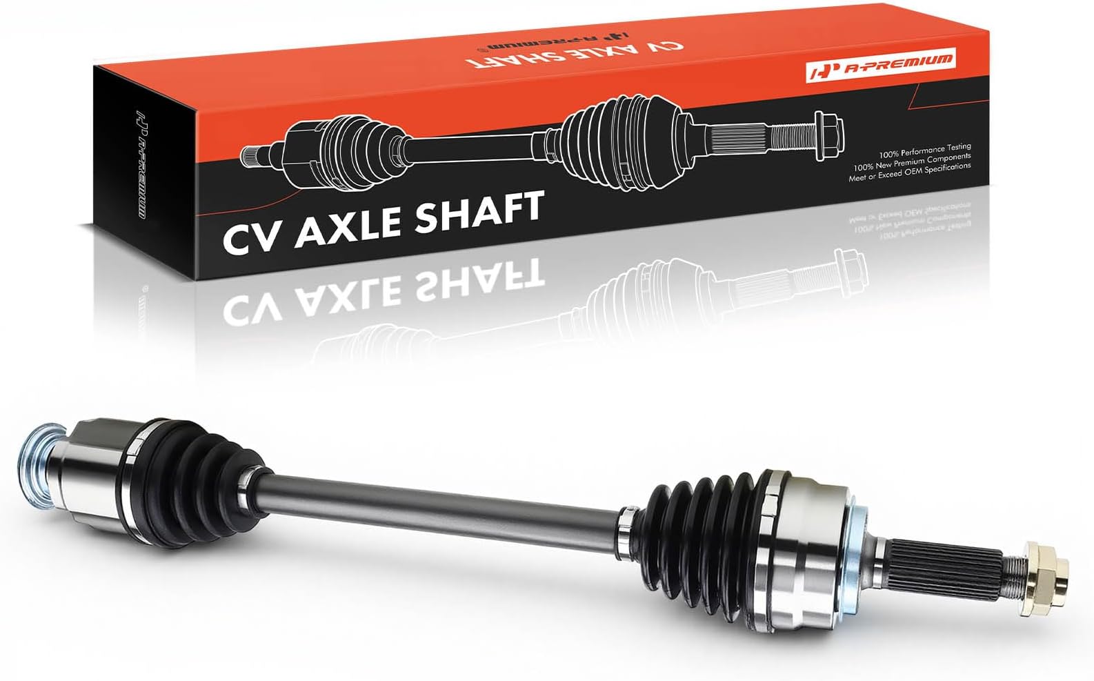 A-Premium CV Axle Shaft Assembly Compatible with Honda Pilot 2009-2011 3.5L & Acura MDX 2007-2009 3.7L, Front Right Passenger Side, Replace# 44305STXA02, 44305SZAA01