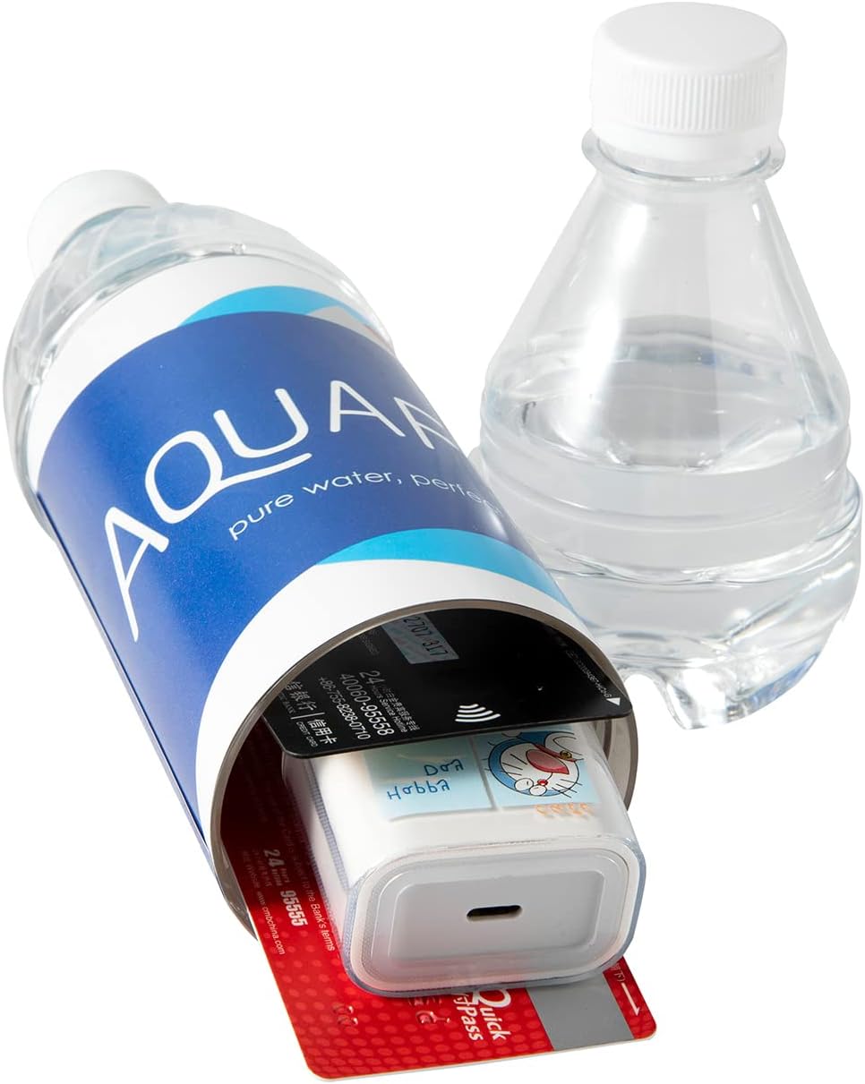 AMENA Diversion Safe Water Bottle Secret Stash Container AquaFin