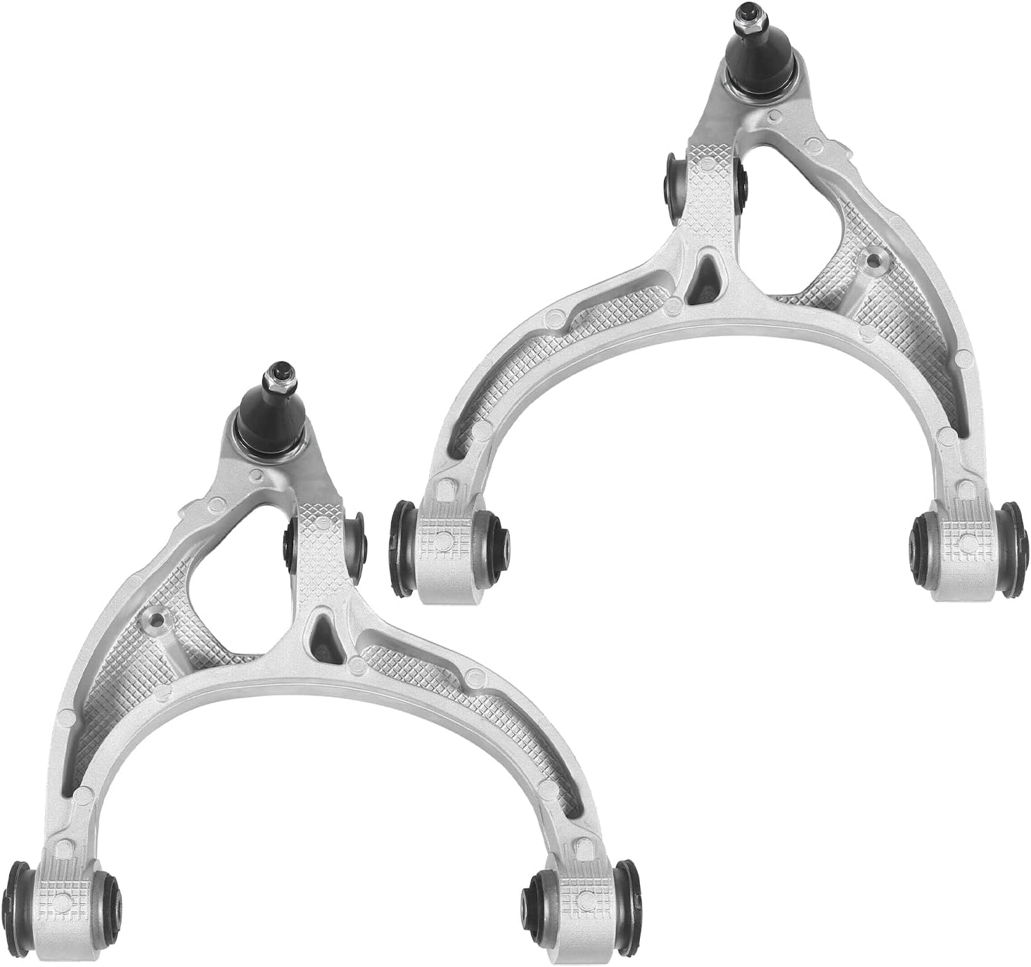 Detroit Axle - 4WD Front Control Arms Kit for 2019 2020 2022 2023 Ram 1500 | 2 Lower Control Arms with Ball Joints 2 Wheel Bearing and Hubs Assembly Replacement