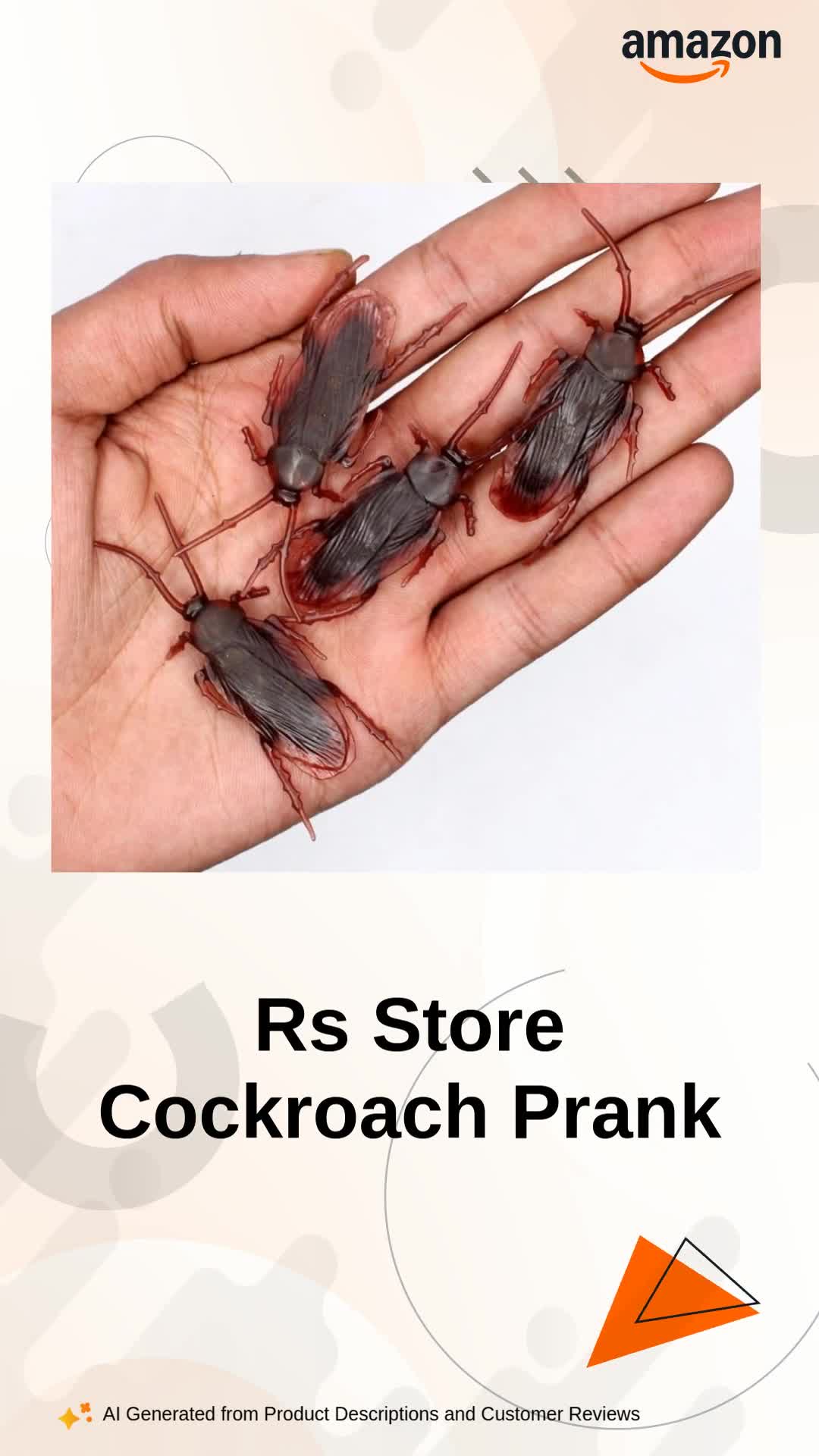 Watch Rs Store Cockroach Prank on Amazon Live