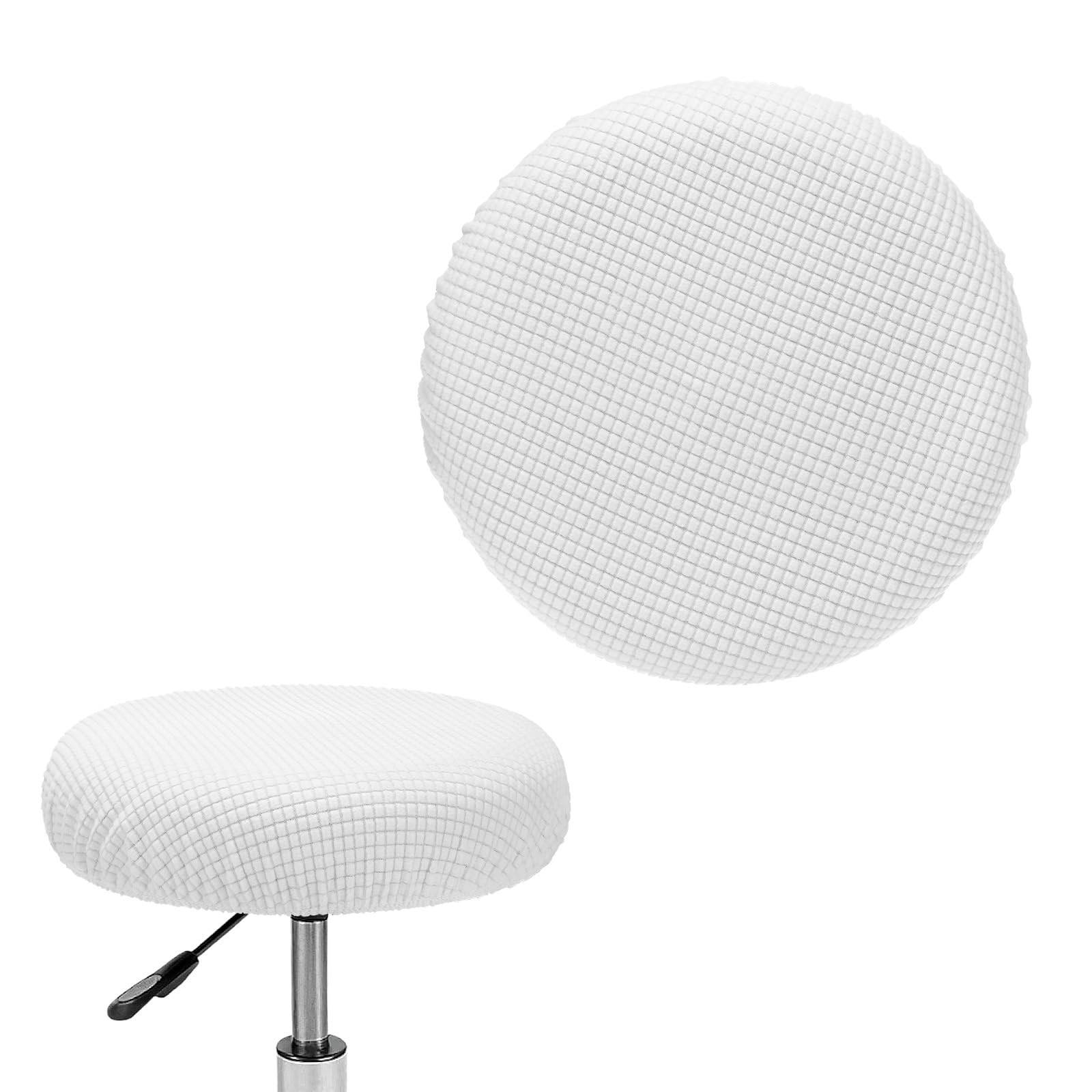 M METERXITY 1-Pack Bar Stool Covers Round