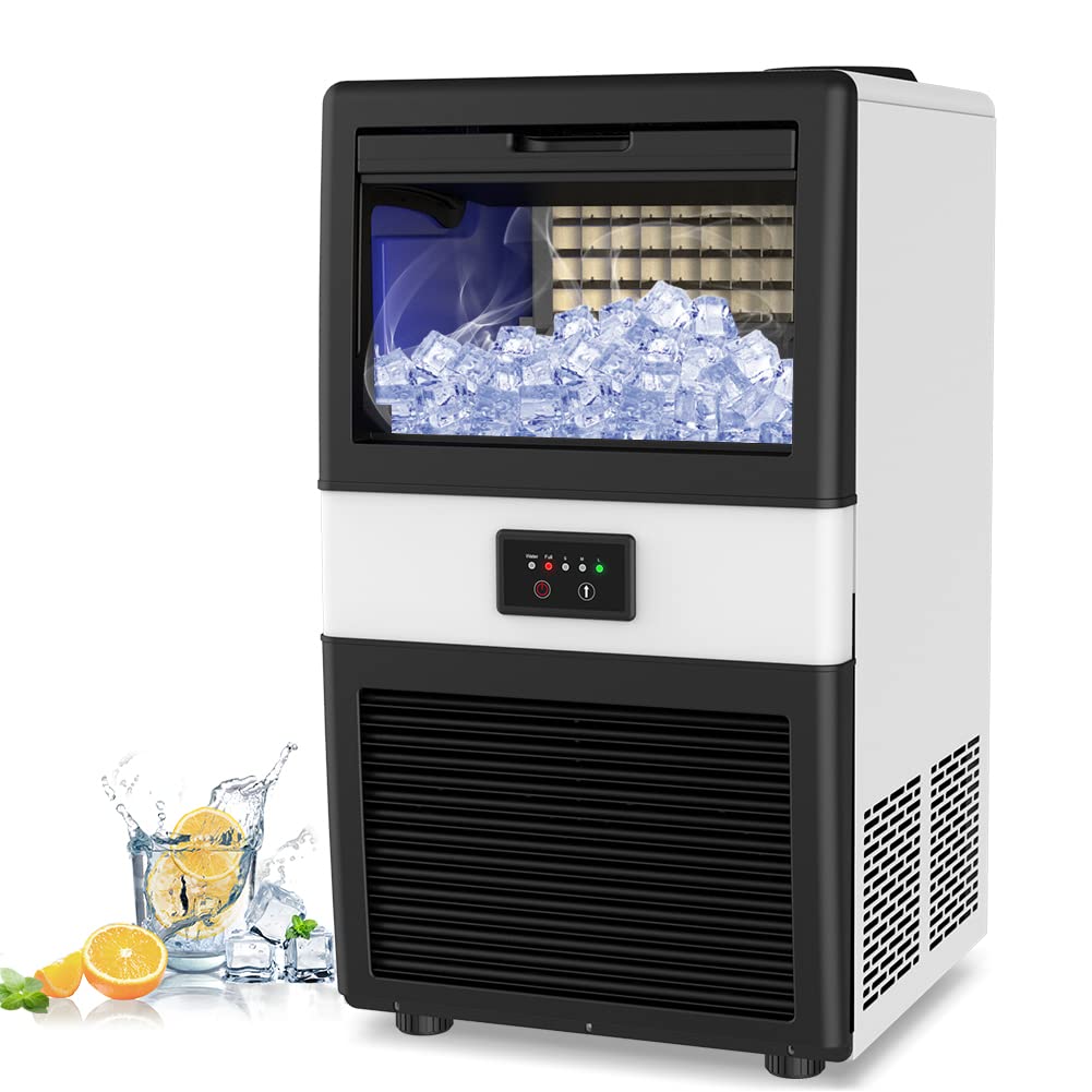 Buy LIFEPLUS Commercial Ice Maker, 70LBS/24H Under Counter Freestanding