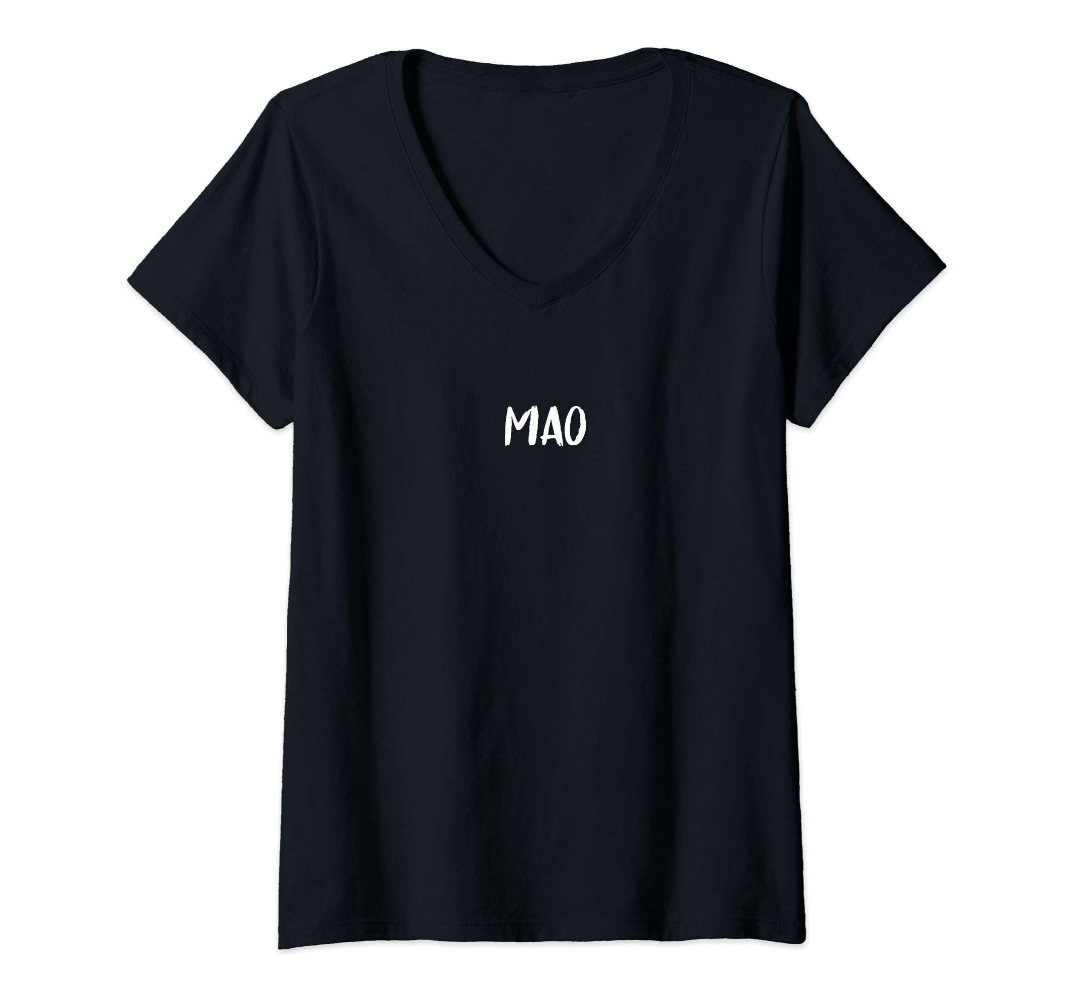 China Heritage national heritage Apparel Co.Mao Surname Text Chinese Birthday or sports China V-Neck T-Shirt