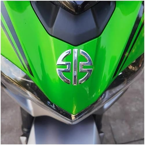 Miniatura 5 de Calcomanías de motocicleta con logotipo de motocicleta, calcomanías de carenado, emblema de tanque, logotipos para Ka & wasaki Ni y nja H2R Z125
