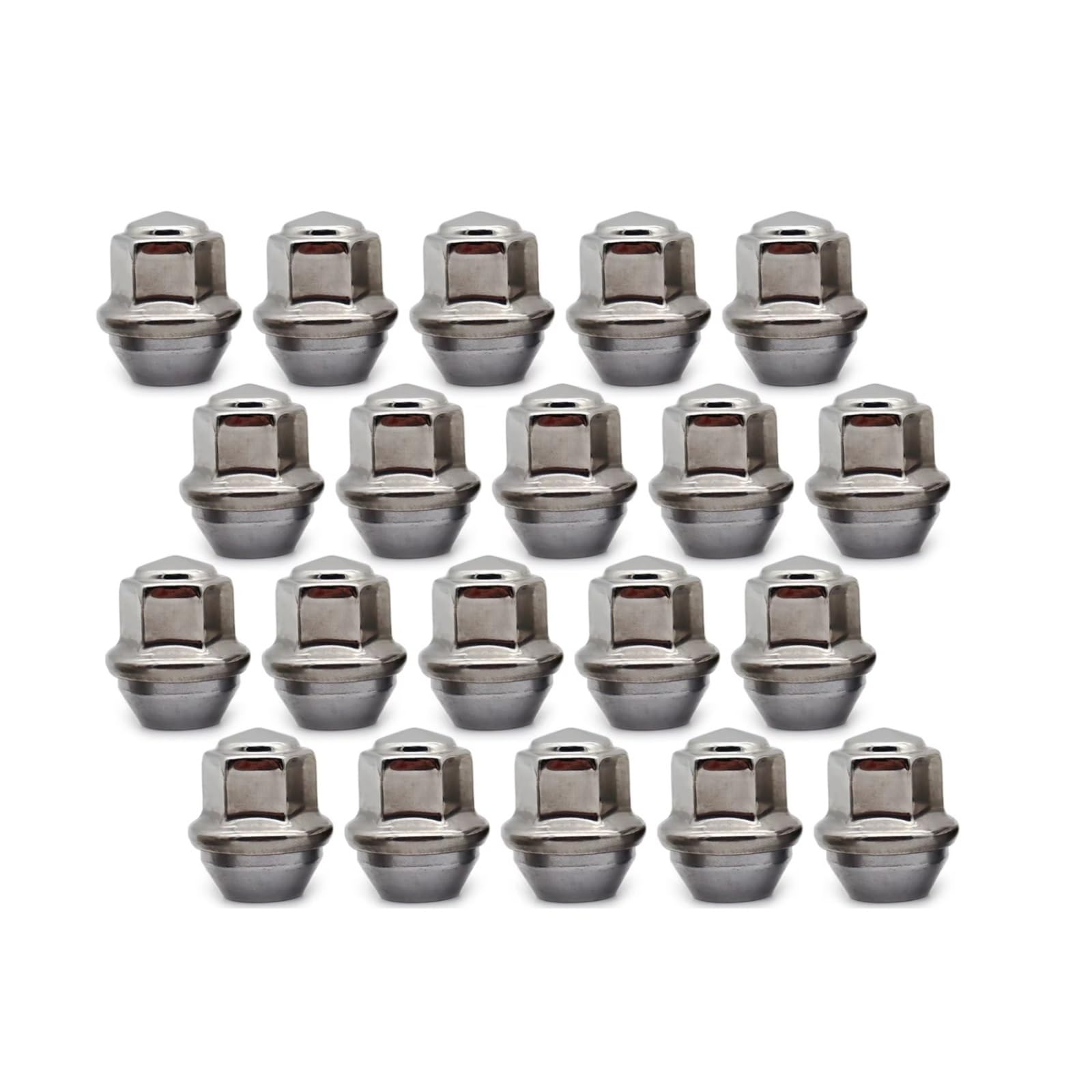 Tornillos para Cubo la Rueda Compatible Con Ford Para B-Max 2012-2017 Para C-Max 2010-2019 Para Ecosport 2012-2022 OEM:2434886 2179620 M12x1.5mm 20x Tuercas Rueda Coche