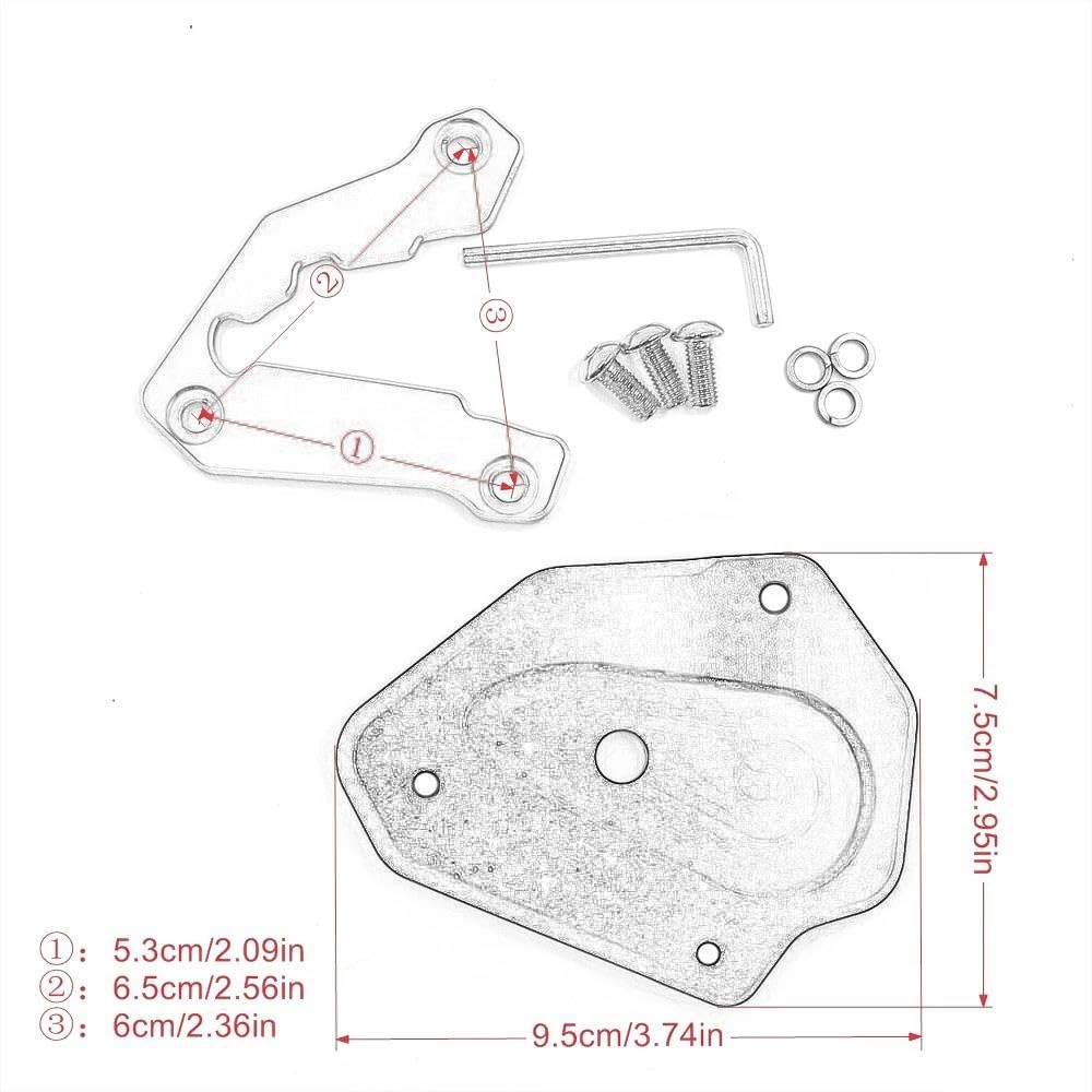 Amazon.co.jp: サイドサポートプレート ドゥカティ 848 1098 1198 全年