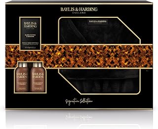 Baylis & Harding Black Pepper & Ginseng Luxury Gown Set - Vegan Friendly