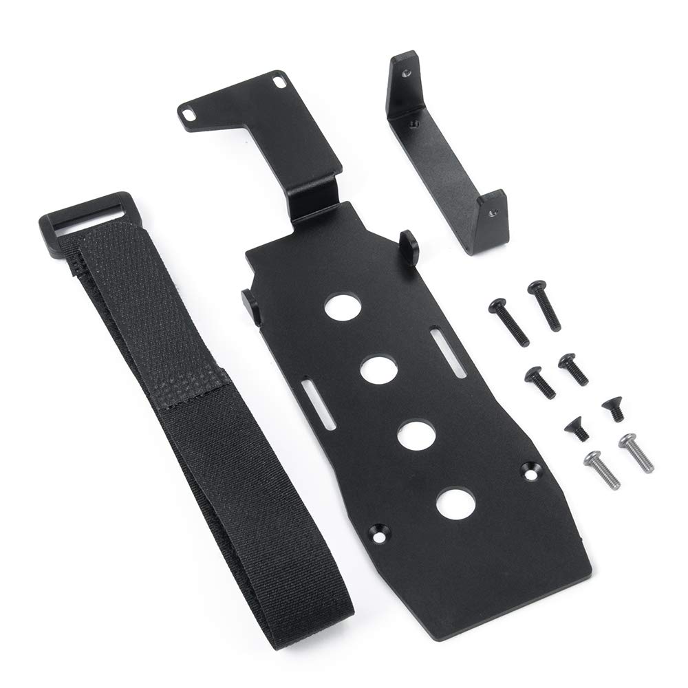 RCLIONS Aluminum Battery Tray Mounting Plate - Upgrade Part For TRX4 RC Crawler