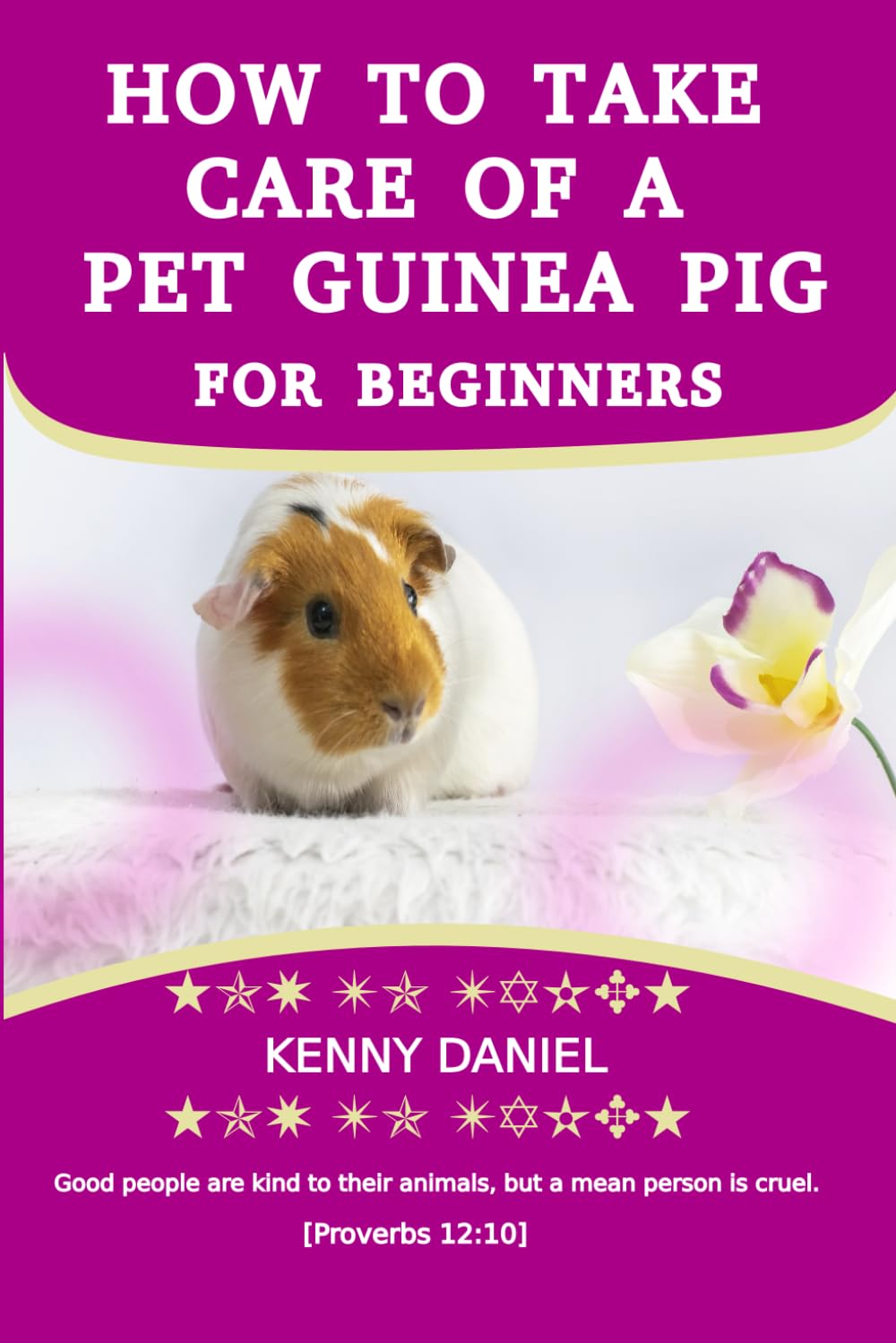 HOW TO TAKE CARE OF A PET GUINEA PIG FOR BEGINNERS; LEARN HOW TO FEED THEM; HOUSE THEM; BOND WITH THEM; DANGER SIGNS, AND MORE: A Comprehensive Guinea ... Raising A Healthy And Happy Pet Guinea Pig.