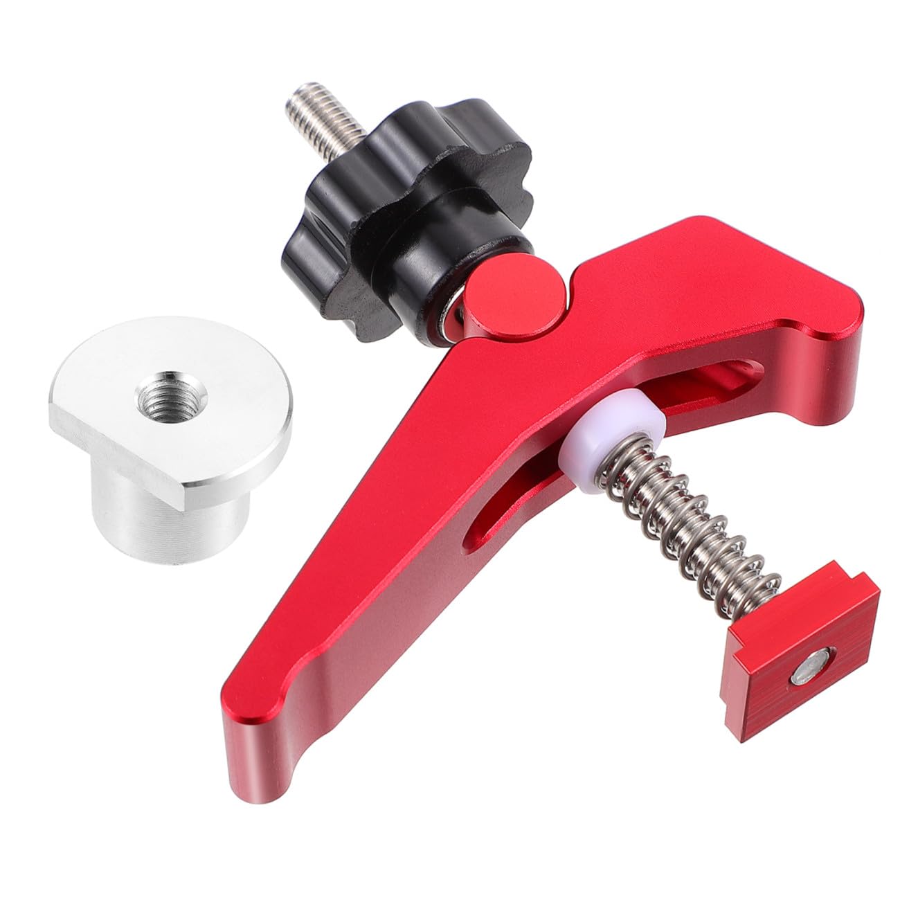 Pince de maintien pour rail en T SHINEOFI pour éliminer les vibrations de coupe