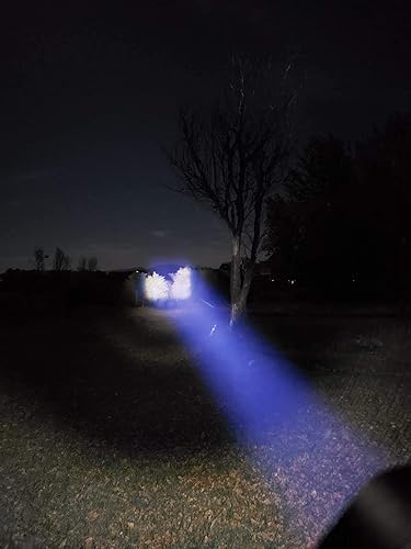 Miniatura 6 de XLENTGEN Linternas LED recargables de alto lúmenes 200000, XHP70 potentes linternas tácticas con baterías Zoomable 5 modos de visualización de