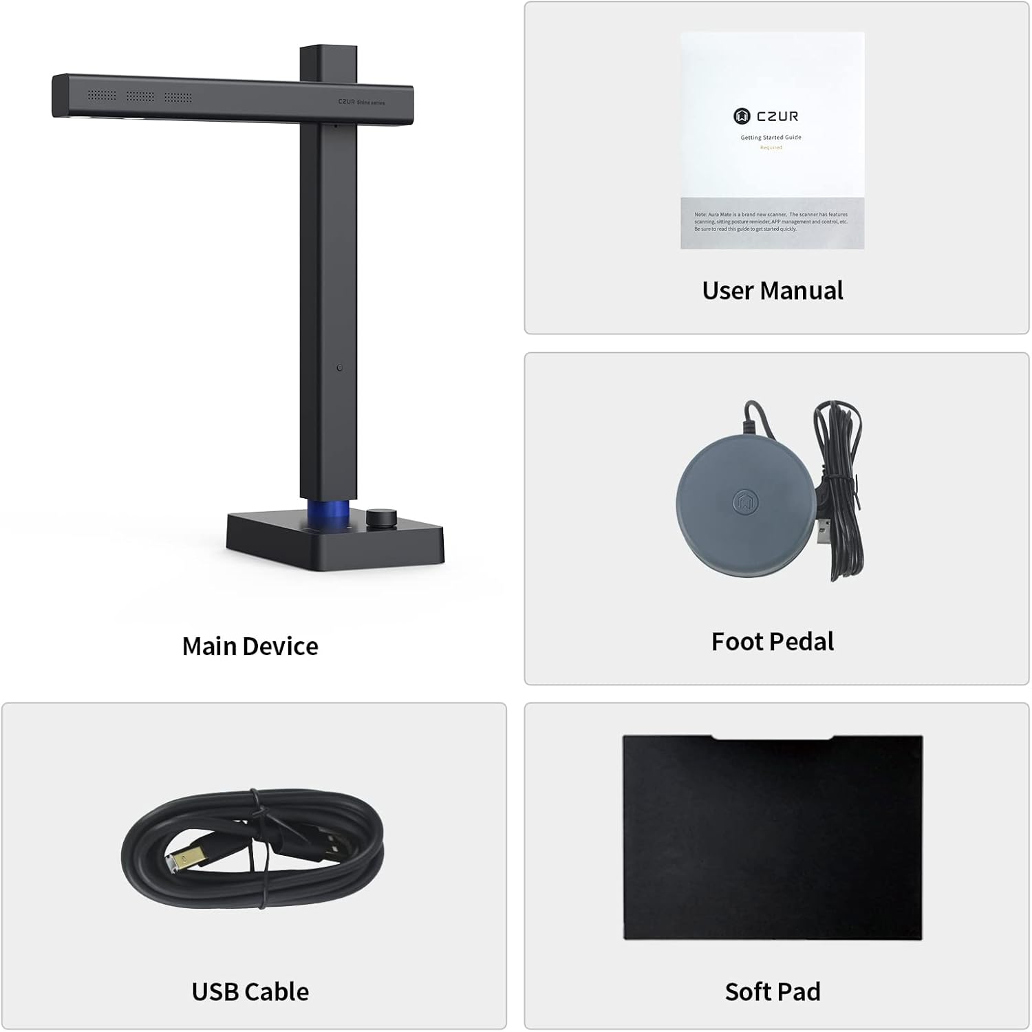 ایگرد قیمت و خرید CZUR Shine800 Document Camera, 8MP Portable