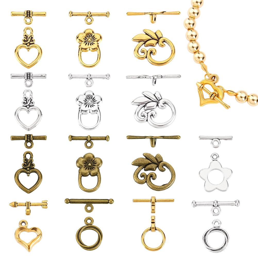 PH PandaHall Set 16 Chiusure A Levetta In Argento Sterling 925 - 8 Stili Per Bracciali E Collane Fai Da Te, Ideali Per Creazioni Artigianali - Foto 11