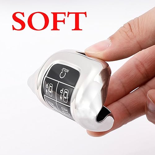 Miniatura 5 de Funda para llavero Hyundai con llavero de TPU de alta calidad, funda protectora de 360 grados para Hyundai Sonata Santa fe Tucson 2019 2020 2021