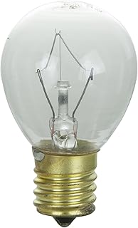 Sunlite 40S11/N/CL Incandescent 40-Watt, Intermediate Based, S11 Indicator Colored Bulb, Clear