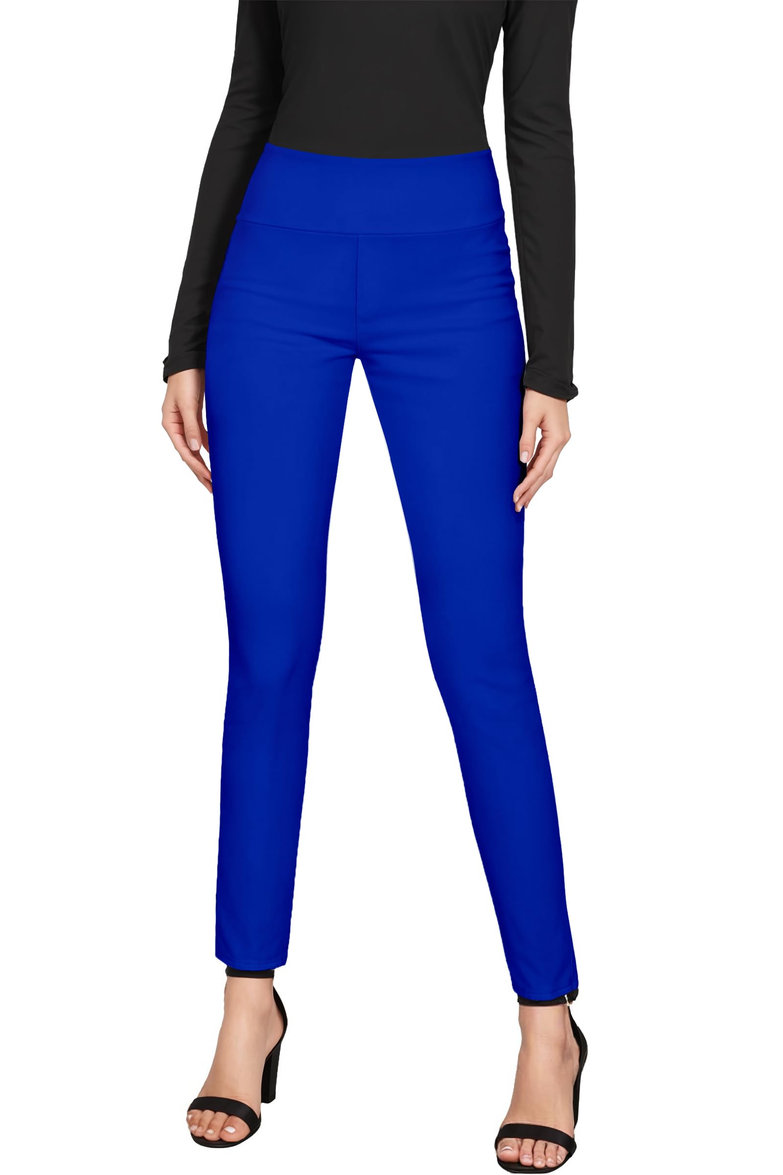 Hybrid & CompanySuper Comfy Stretch Pull-On Millennium Twill Pant, Capri, Bermuda