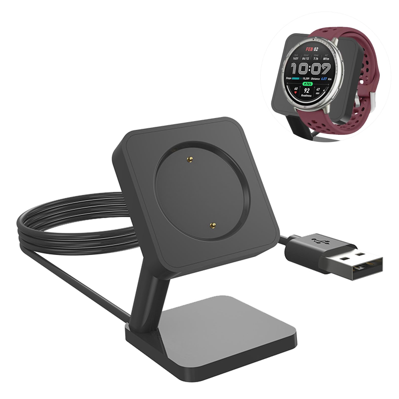 Amazon.co.jp: For Amazfit Active 2/Active 2 Square/Amazfit Bip 6