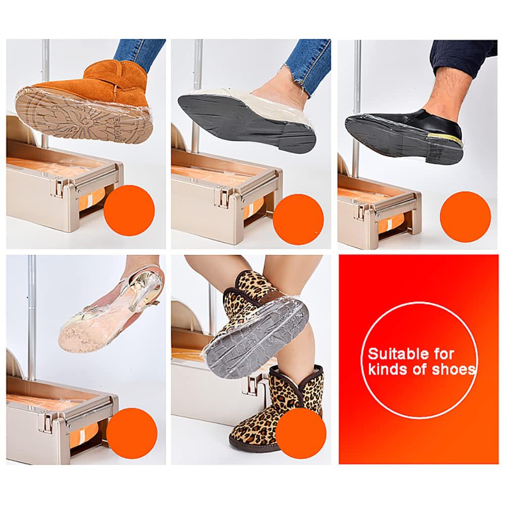 Automatischer Schuhüberzugspender mit Frischhaltefolie für Zuhause, Fabrik, Labor, Schutz