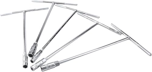 Miniatura 4 de Juego de llaves hexagonales métricas con mango en T de 0.315 in, 0.354 in, 0.394 in, 0.433 in, 0.472 in, 5pcs