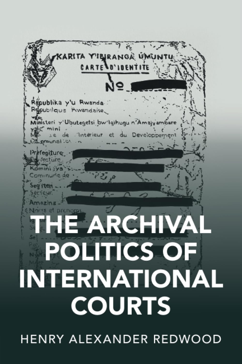 The Archival Politics of International Courts (Cambridge Studies in Law and Society)
