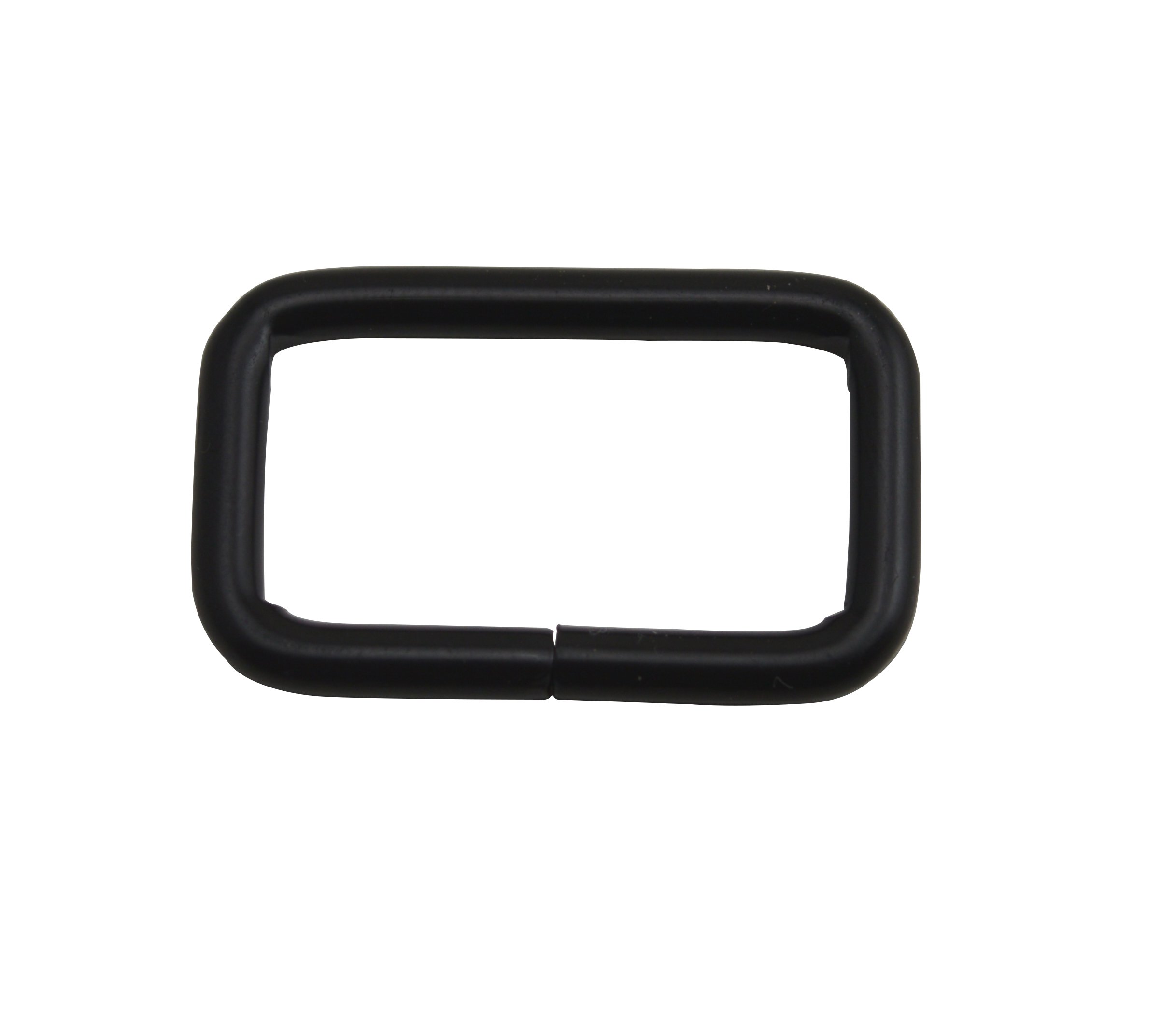 Wuuycoky Schwarze rechteckige Ringe, Schlaufenring, nicht geschweit, Gurtband, Grtelschnalle