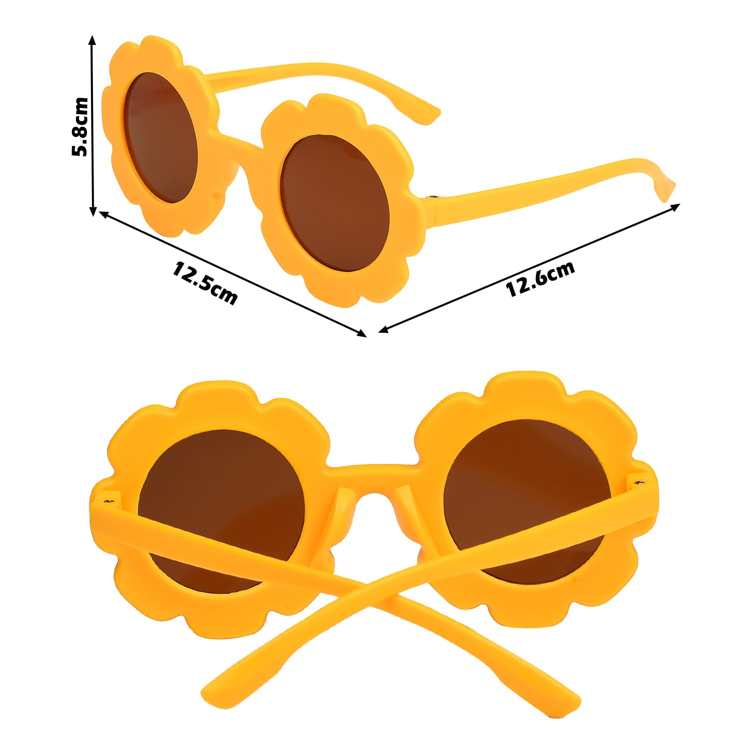MEISH 4 Pieces Bee Costume Accessories 2 Pieces Bee Headband 2 Pieces Glasses Cosplay Clothing Accessories for Party Gifts - Image 3