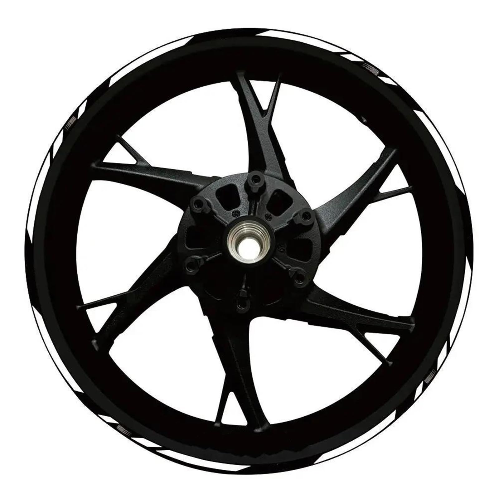 Wheel Stickers Motorcycle Wheel Reflective Decal for for Ninja 650 400 for Versys 17″ Stripe Tape Sticker Rim Stickers Hub Decals Rim Reflective Decal