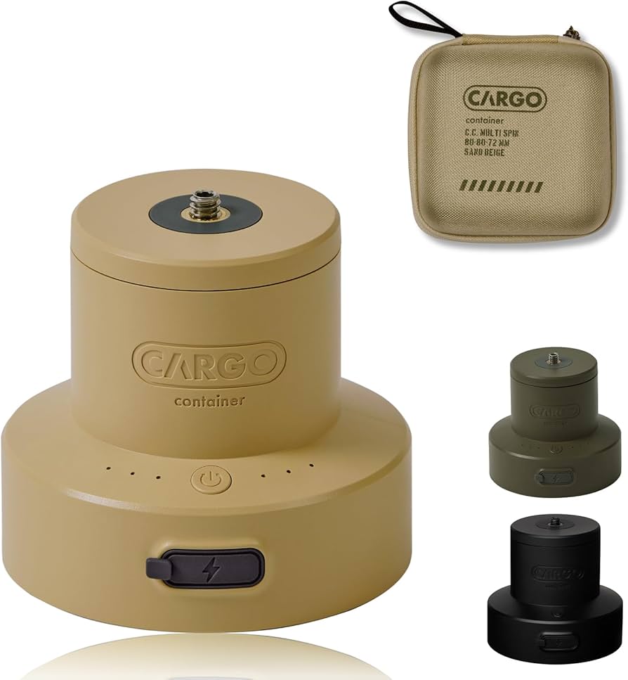 カーゴコンテナ マルチファン/スピンセット サンドベージュ Amazon.co.jp: CARGO CONTAINER カーゴコンテナ MULTI SPIN ファン 首