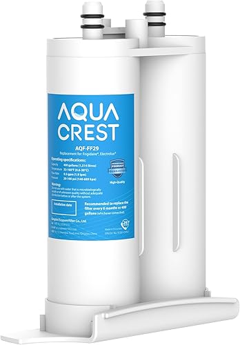 AQUA CREST Repuesto para filtro de agua Frigidaire® y Electrolux® WF2CB®, PureSource2®, FC100, NGFC 2000, 9916, 469916, 469911, EWF2CBPA® para