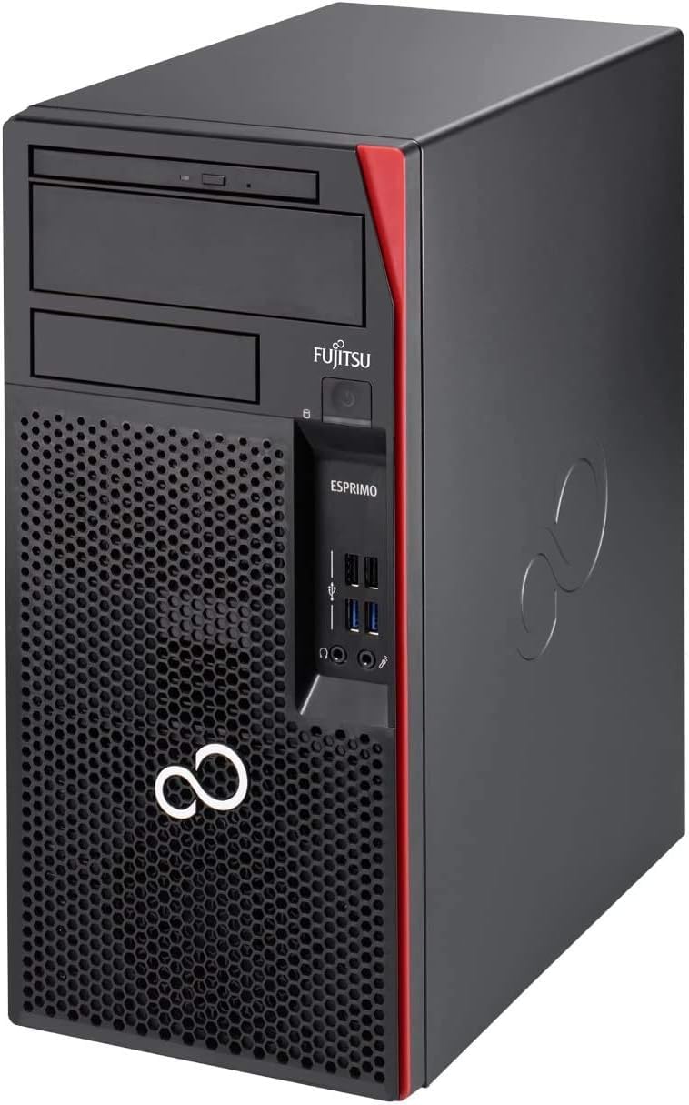 Fujitsu Esprimo P757 957 E85+ Intel Quad Core i7 | Ram 16GB Memoria | 512GB SSD Hard Drive | Windows 11 Pro DVD Masterizzatore Business Tower Computer PC (Ricondizionato)
