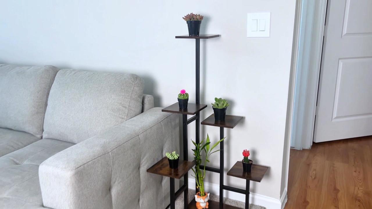 Amazon.com: Yzosvki Corner Plant Stand Indoor, 6 Tiered Corner
