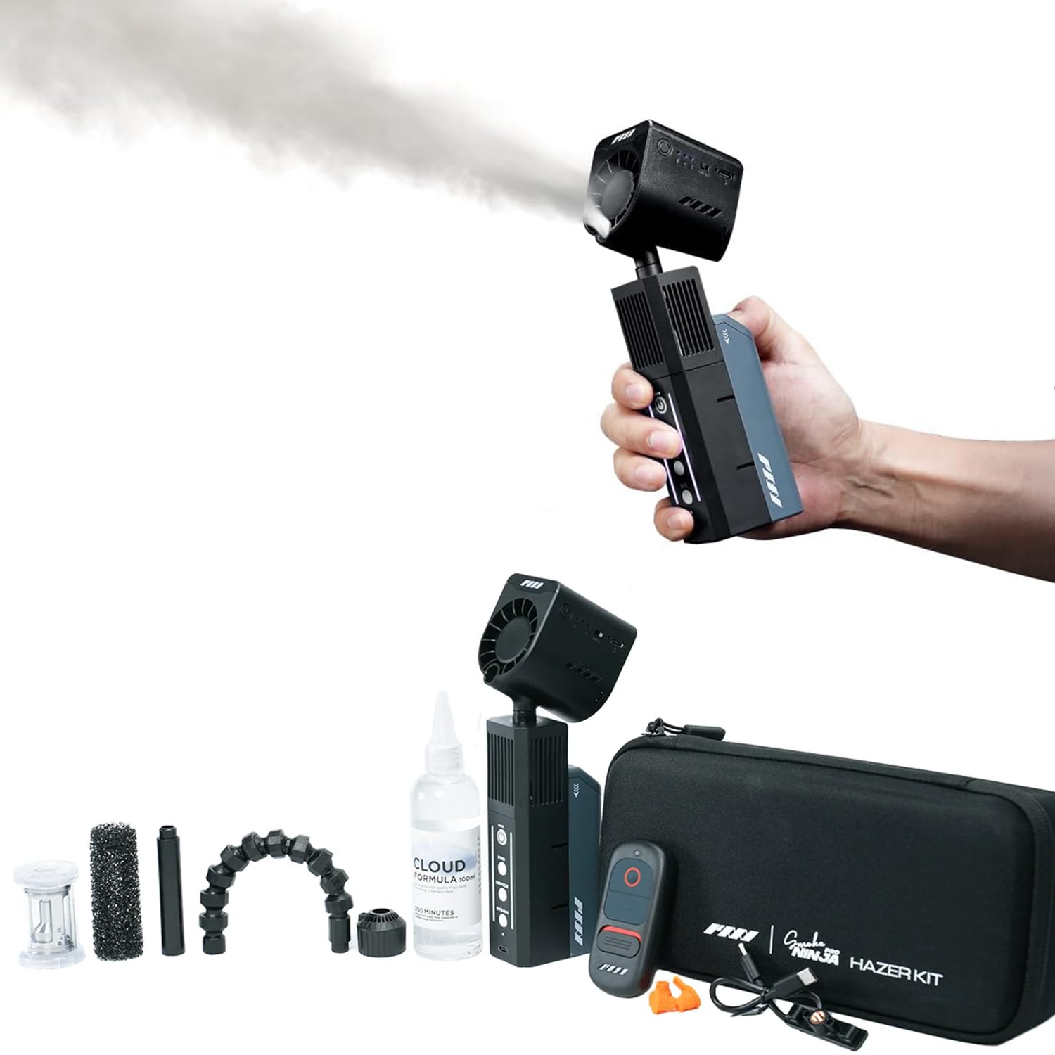 PMI SmokeNINJA PRO Hazer Kit GEN3 Haze Nozzle Bluetooth Upgraded V3 Chamber