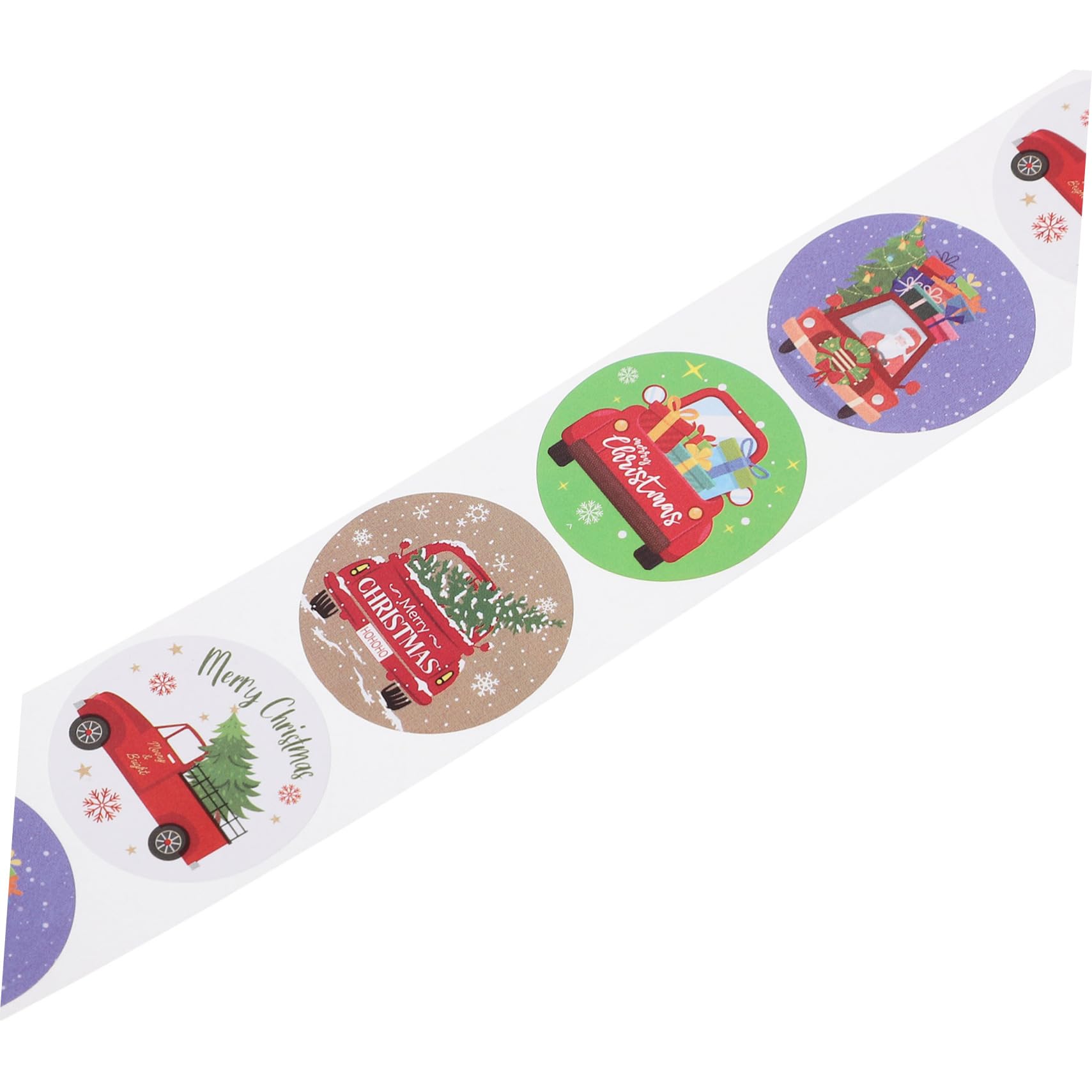 15rotoli Adesivi Natalizi Decorativi Per Confezioni Sticker Per Incartamenti Festivi Facili Applicare e Rimuovere Per Scatole Sacchetti