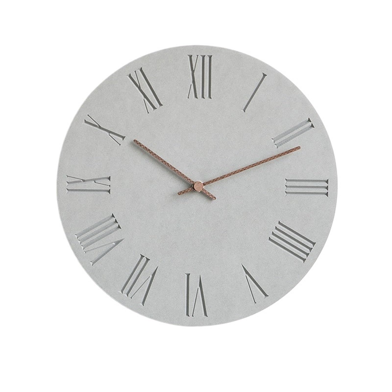 S5b8w3g7 Light Gray Style C Modern Quartz Minimalist Nordic Wall Clock Silent Operation Battery Powered Highly Practical Wall Clock(Light Gray Style C)