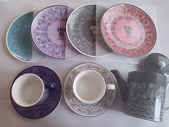 フランフラン× ANNA SUI コラボ プレート 4点セット yuyu フランフラン× ANNA SUI コラボ プレート 4点セット yuyu フラン