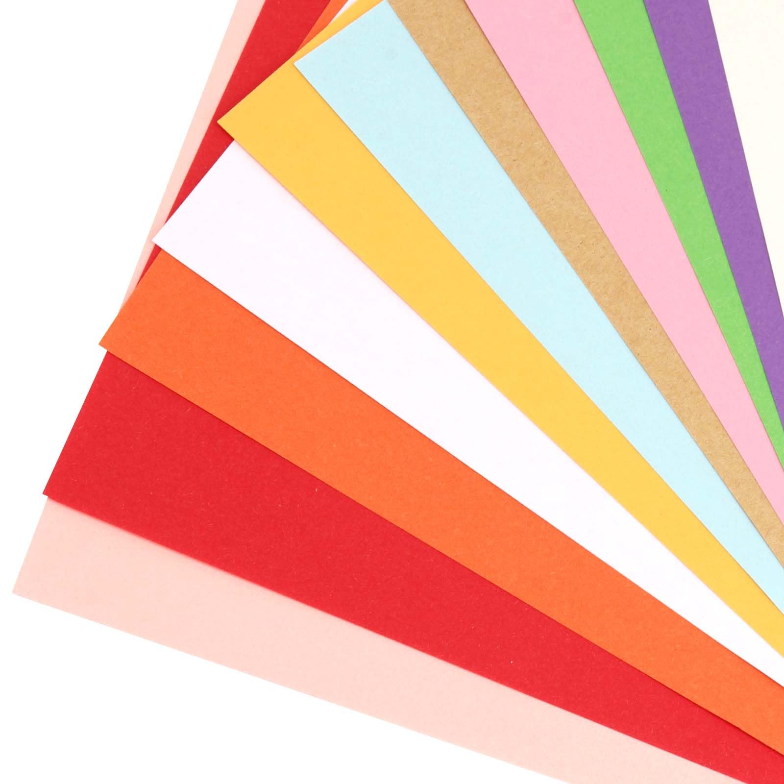 500 sztuk kolorowego papieru w formacie A4, 70 g/m², karton A4, kolorowy papier do rysowania, kolorowy papier do origami, zaproszeń, "zrób to sam"